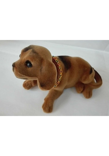 3 Adet Kafa Sallayan Köpek Araç İçi Aksesuar 17x9x7 Cm Farklı Renklerde Periyedi