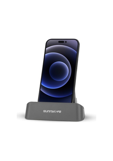 Geeksen Sunnylife Dz766 Masaüstü Tutucu: Djı Rc, Telefon, Tablet, Switch Uyumlu, Kaymazsız Lastik Paspaslı, El Stresi Azaltıcı Gri