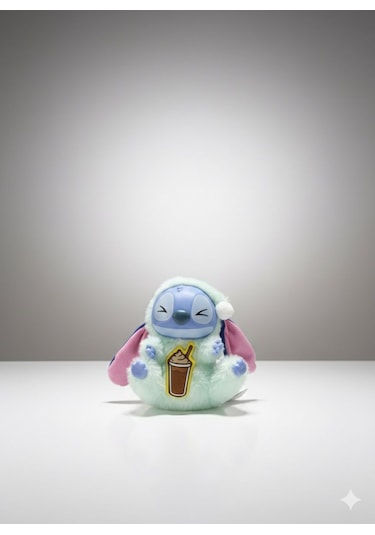 Stitch Peluş Oyuncak Süpriz Renkler Açık Mavi - Lacivert
