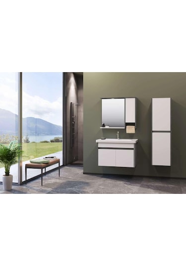 Orka Aydos 65 Cm Mdf Banyo Dolabı Alt Modül Ve Lavabo Çok Renkli Orka Aydos 65 Cm Mdf Banyo Dolabı Alt Modül Ve Lavabo Çok Renkli