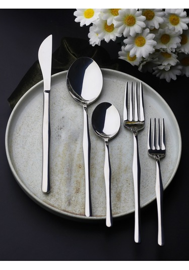 Anka 8 Kişilik 40 Parça Çatal Kaşık Bıçak Takımı Metal