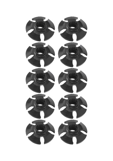 10 Adet Yürüyüş Batonları Kar Desteği Yürüyüş Batonları Tepsi Yedek Uçları Kar Çamur Tırmanışı İçin Çok Renkli