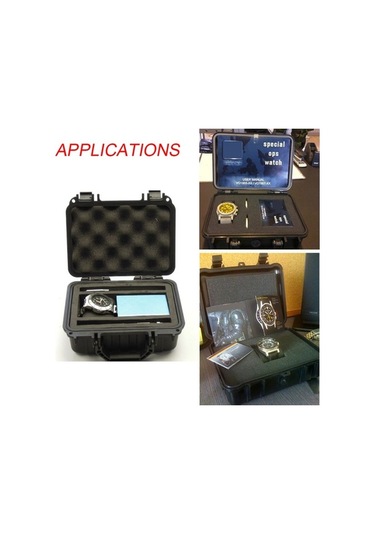 Pazly Su Geçirmez Abs Plastik Taktik Kutu Dış Mekan Alet Konteyneri Mühürlü Güvenlik Ekipmanları Çok Renkli