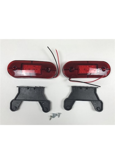 Replax Kırmızı Kasa Lamba 12V Sallamalı 6 Ledli Dorse Lambası Tas12Vkd