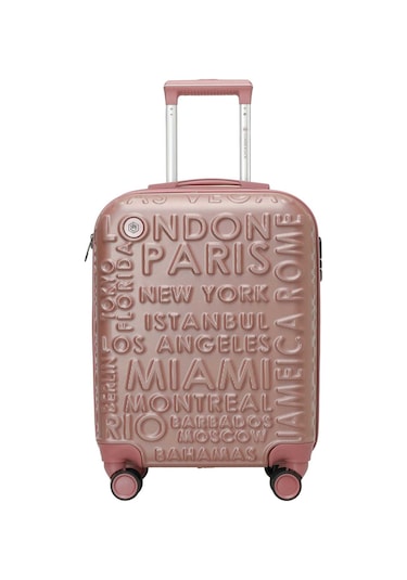 Lumberjack Lugano -k Abs 5fx Pudra Unisex Küçük Boy Valiz 000000000101972755 Pembe