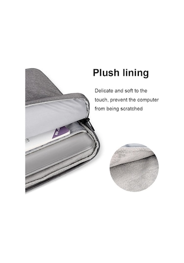 St02 Büyük Kapasiteli Su Geçirmez Darbe Emici Laptop Çantası, Boyut: 14.1-15.4 İnç Lacivert Siya