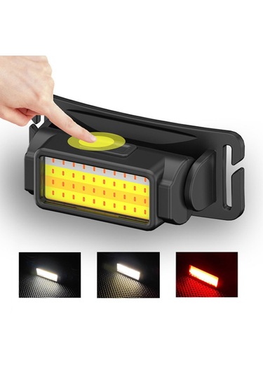 Watton Wt-650 50 Cob Led Kafa Lambası Siyah