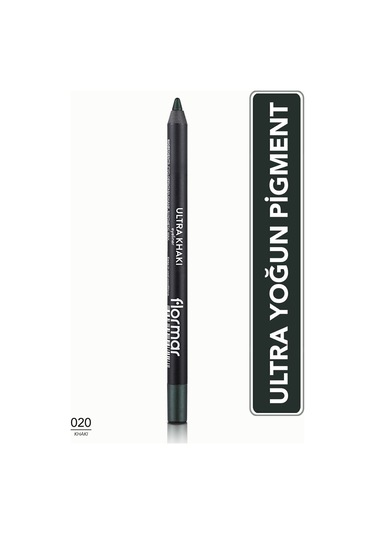 Flormar Haki Eyeliner- Ultra Eyeliner 020 Haki 8690604547241
