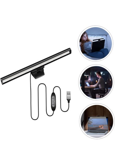 Venaliastore Laptop Üstü Ekran Işığı Led Göz Koruyucu Klipsli