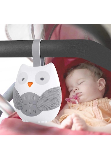 Beyaz Gürültü Baykuş Bebek Yatıştırıcı Yardımcı Ses Makinesi Kolik Ses Ninni Uyku Cihazı