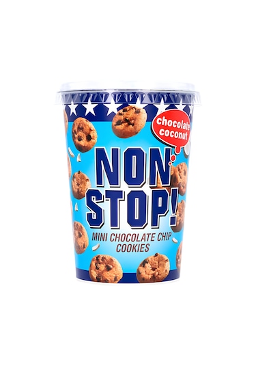 Non Stop Chocolate Coconut - Mini Chocolate Chip Cookies 125g