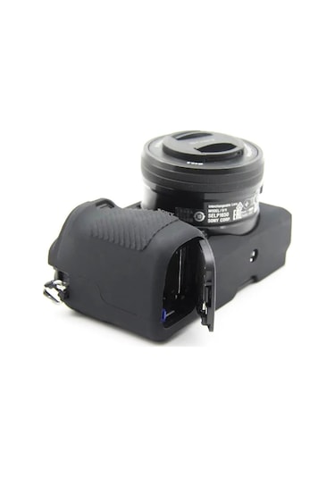 Sanger Silikon Kılıf Sony A6300 Uyumlu Siyah
