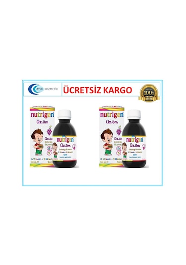 Nutrigen Üzüm Şurup 200 Ml 2'Li Paket