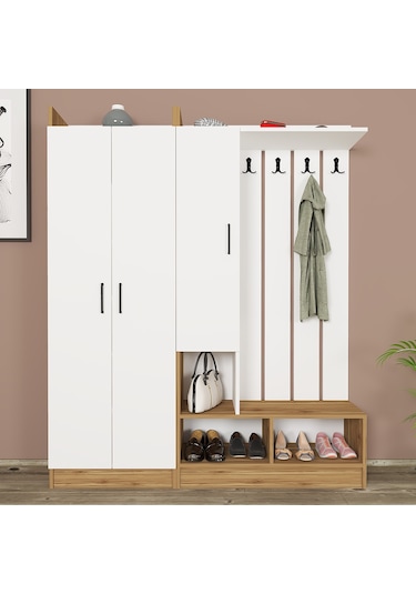 Kalender Dekor Lityum-1-3 Lty02 Portmanto Vestiyer Ayakkabılık