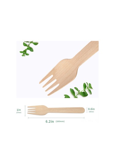 Moveevo 100 Adet Gıda Grubu Ahşap Çatal Seti, Ev Ve Restoran Kullanıma Uygun, Yeşil Çevre Dost Tek Kullandım Atılabilir Ahşap Ürün Ahşap Moveevo 100 Adet Gıda Grubu Ahşap Çatal Seti, Ev Ve Restoran Kullanıma Uygun, Yeşil Çevre Dost Tek Kullandım Atılabilir Ahşap Ürün Ahşap