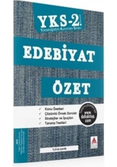 YKS 2.Oturum Edebiyat Özet  -  Tufan Şahin  -  Delta Kültür