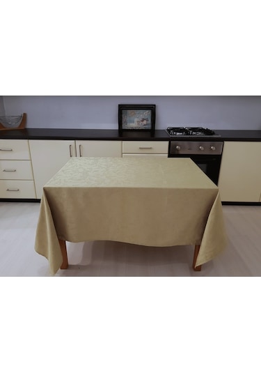Misiny-Carlton Bej Masa Örtüsü