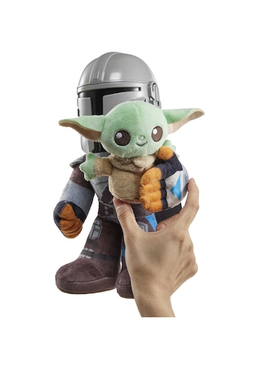 Star Wars Clan of Two: Mandalorian & Grogu Feature Plush HPC19