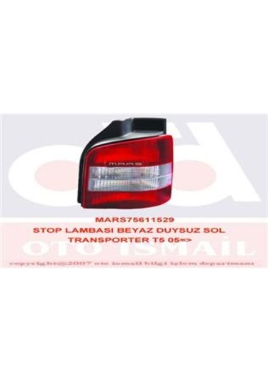 Mars- Stop Lambası Beyaz Duysuz Sol Transporter T5 05 IS00-MARS 611529