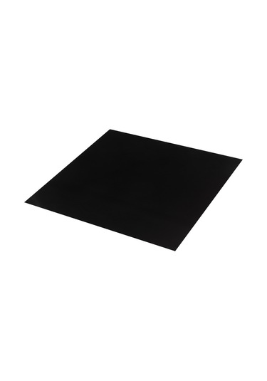 Kangvka Ev Fırını Koruyucu Mat: Silikon Isı Yalıtımlı, 250 C Dayanıklı, 25x25cm Siyah, Kaymazlı, Temizliği Kolay