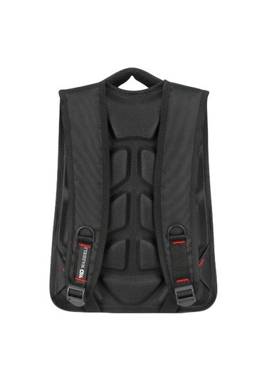 Waddell İlkokul Sırt Çantası ve Beslenme Çantası Speedy Kırmızı-Siyah