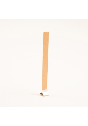 Ahşap Mum Fitili+Yapışkanlı Sehpa- 50 Adet