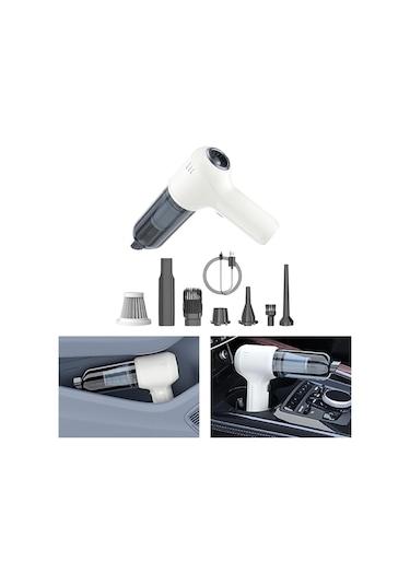 Suntek El Vakum Oto Aksesuarları Arabalar Koltuk Beyaz Beyaz