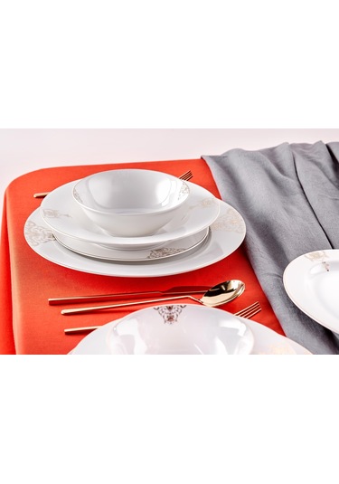 Taç Eliza Carmilla 53 Parça 12 Kişilik Yemek Takımı