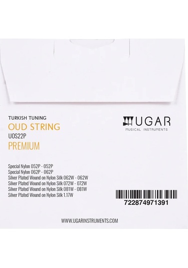 Ugar Uos22p Premium Türk Ud Teli