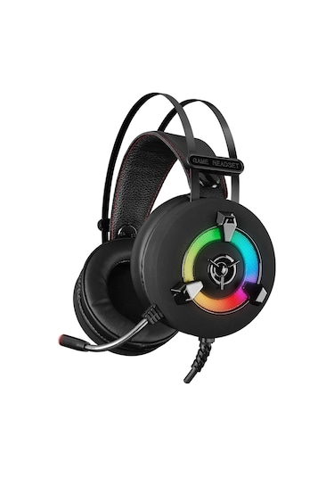 Rampage Miracle-X2 Plus 7.1 Surround RGB Kulak Üstü Oyuncu Kulaklığı