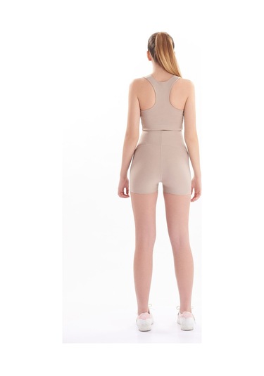 Josejuan Kadın Spor Şort Toparlayıcı Sıkılaştırıcı Yüksek Bel 7500-taş Taş