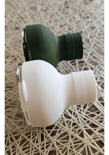 Borosilikat Detoks Şişe 450 Ml.yeşil Renk