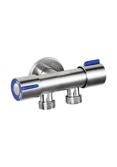 Joyhub Mingjin Shop2 Net Ağız Stiliyle Hafifçe Vurun Banyo Musluk Çift Kolu Çift Kontrol Memesi Tek Soğuk Püskürtme Tabancası Musluk Paslanmaz Çelik Tuvalet Musluk Yk05ed Renkli Çok Renkli