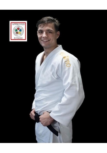 Essimo Ijf Onaylı Gold Judo Elbisesi Beyaz Judogi Beyaz