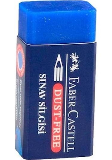 Faber-Castell Sınav Silgisi Dust-Free Mavi 24’Lü Paket
