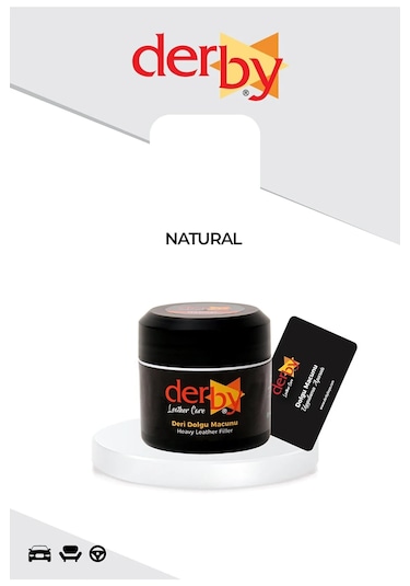 Derby Natural Deri Çatlak Giderici Dolgu Macunu 50gr