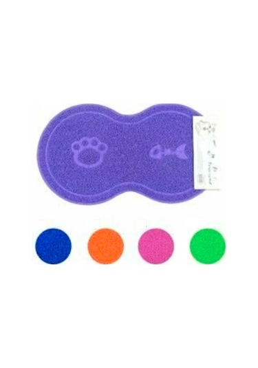 Maxi Life Oval Kedi Tuvaleti Paspası 40 x 60 CM Çok Renkli
