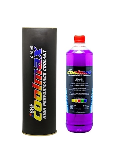 Srf Coolmax Bilgisayar Soğutma Sıvısı 1000ML Kristal Mor