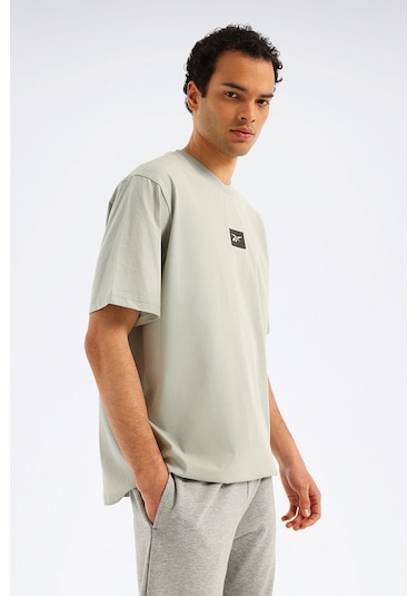 Reebok Tuche Tee Pastel Yesıl Erkek Kısa Kol T-shirt 000000000102204030 Yeşil