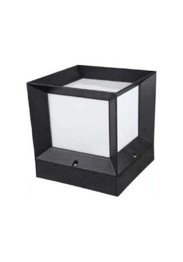 10 Adet Kare Küp Bahçe Aydınlatma Armatürü - Set Üstü Aplik Diğer