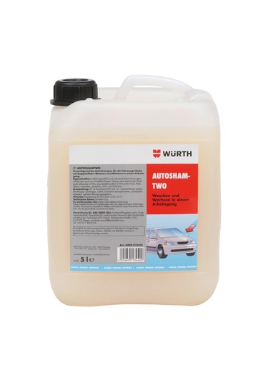 Würth Cilalı Oto Araç Şampuanı 5 Litre N11.7