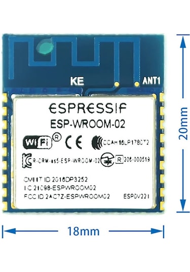 Robizstore-Esp-Wroom-02 Esp Wifi Wroom 02