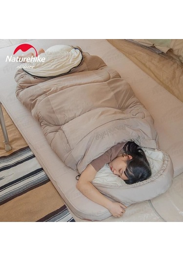 Naturehike Ps400 Oval Ultralight Uyku Tulumu -12 C Cloudy Grey Cloudy Grey - Right Gri