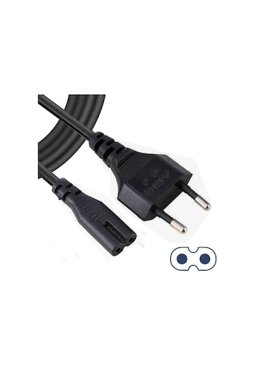 10 Adet - Sony Ps4 Ps5 Ps3 Ps2 Xbox One S X Uyumlu Power Güç Elektrik Kablosu - 1.5 Metre