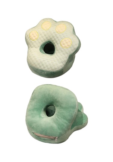 Homyl Uyuklayan Masa Yastık Doldurulmuş Oyuncak Rahat, , Yeşil