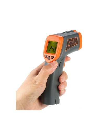 Dancemonkey Endüstriyel Taşınabilir Kızılötesi Termometre -32 C İle 380 C Arası Hızlı Ölçüm