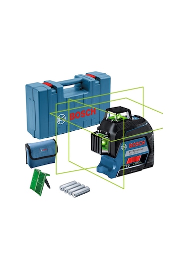 Bosch Professional GLL 3-80 G Profesyonel Çizgi Lazer Hizalama - 0601063Y0