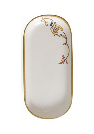 Keramika Bronze Bloom Noyan Kayık Tabak 26 Cm 2 Adet 22926 Krem