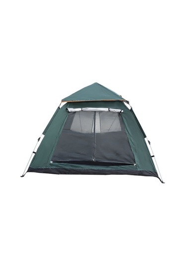 S. Dft 4 Kişilik Oto. Çadır 2,4x2,4x1,55m-yeşil Çok Renkli