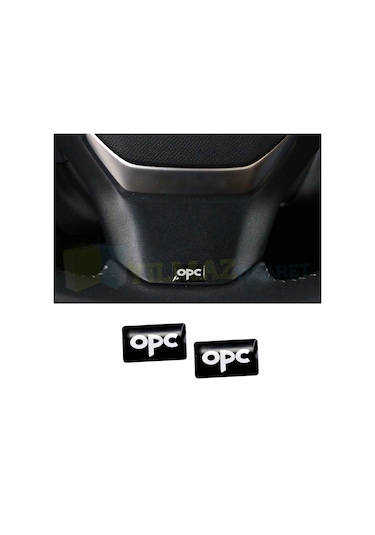 Opel Opc Logo Damla Sticker Vites Direksiyon Jant Torpido 2 Adet